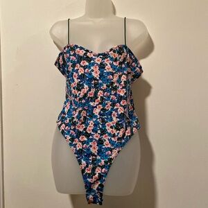 Womens floral bodysuit